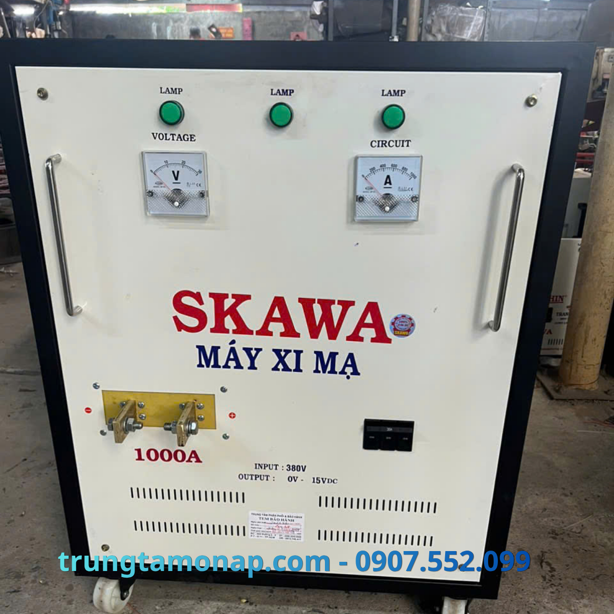 máy xi mạ Skawa