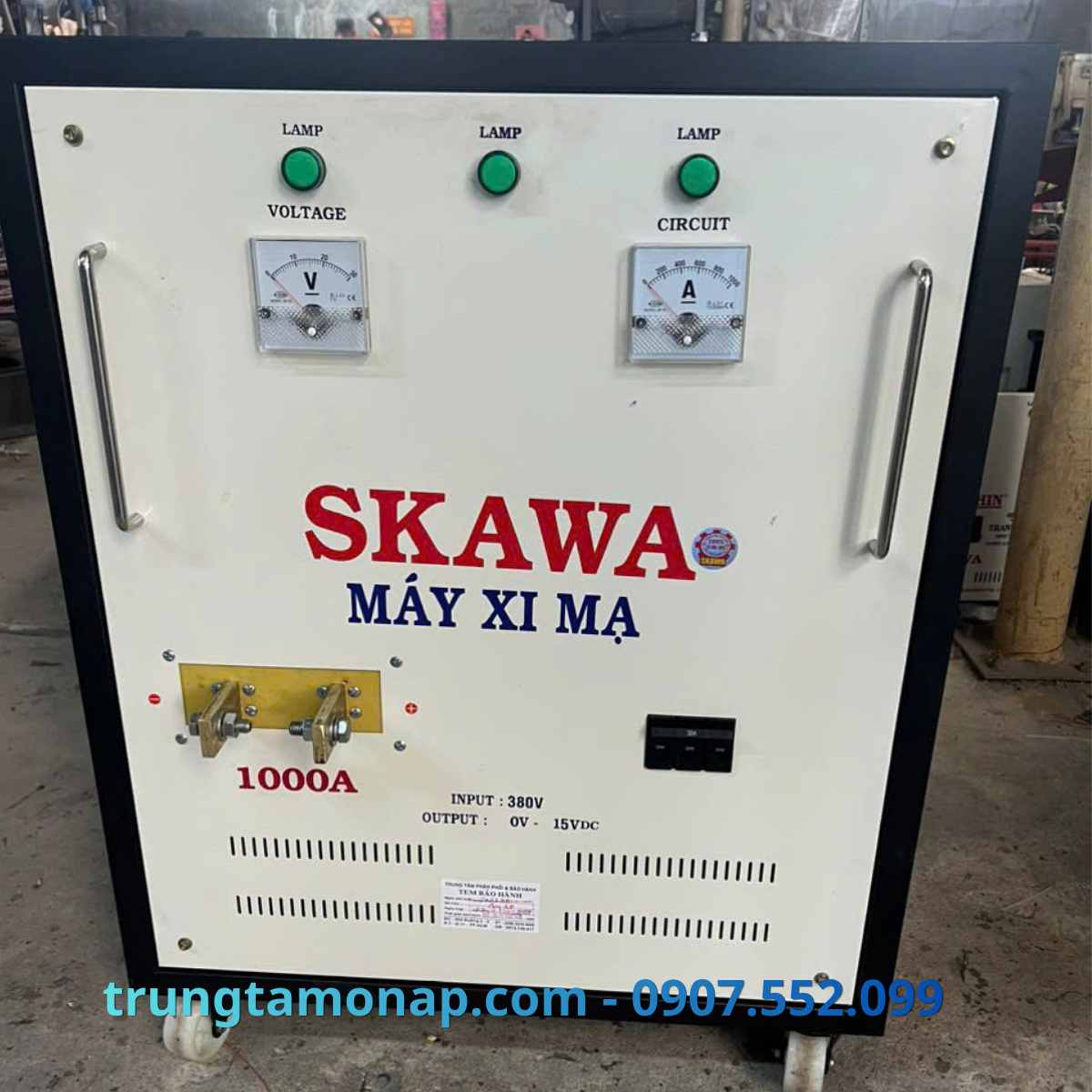 máy xi mạ skawa