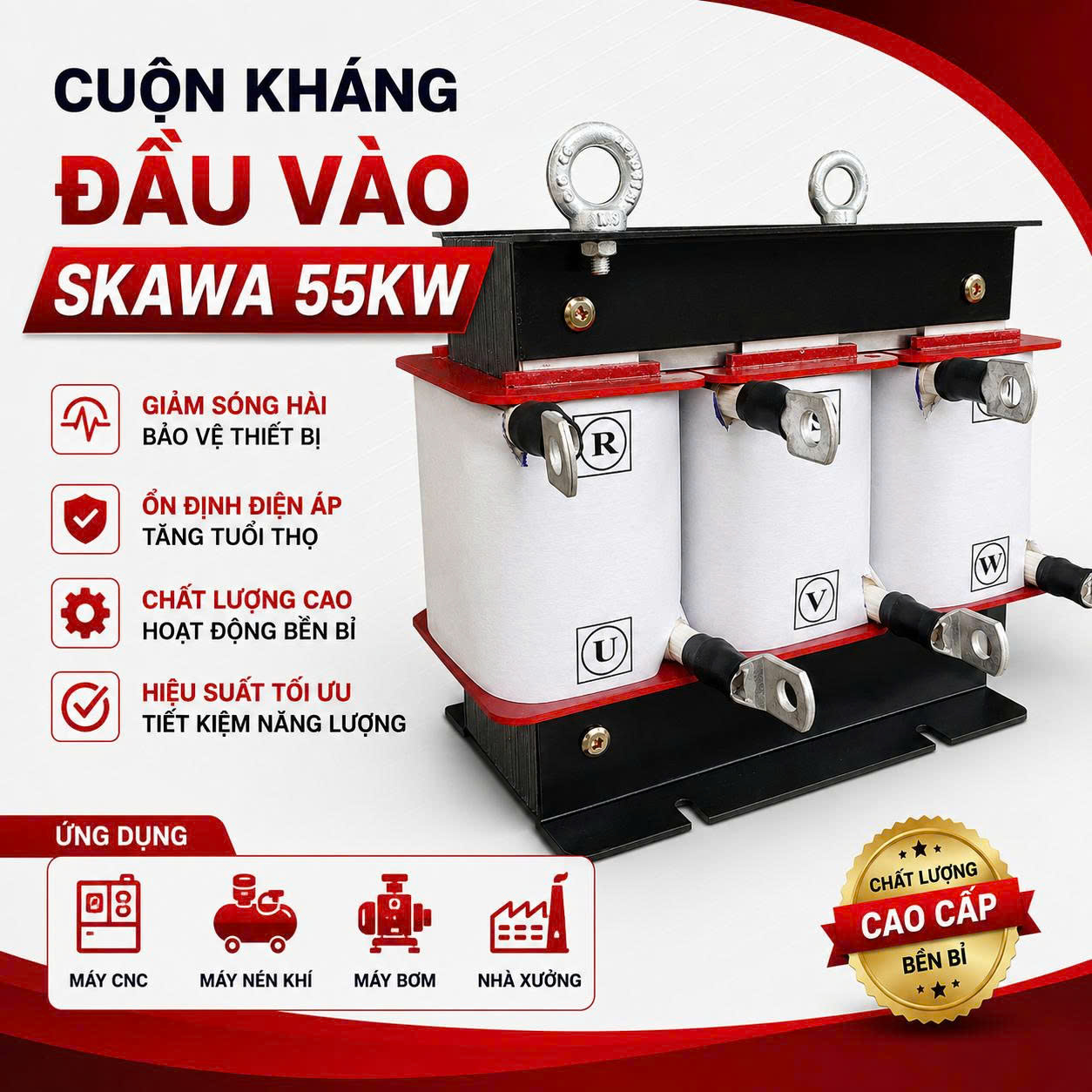 Cuộn kháng đầu vào Skawa