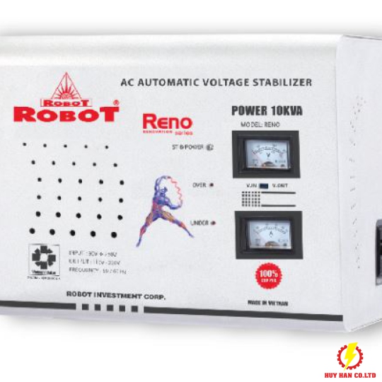 Ổn Áp 10KVA Output:110V-220V ROBOT