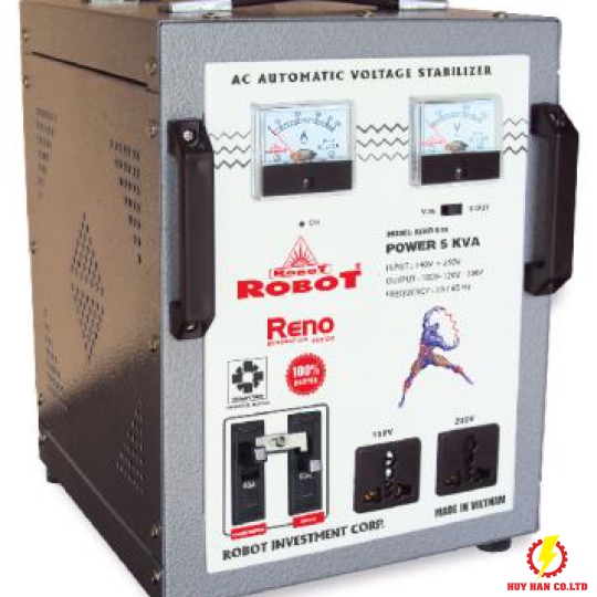 Ổn Áp 5KVA Output:110V-220V ROBOT