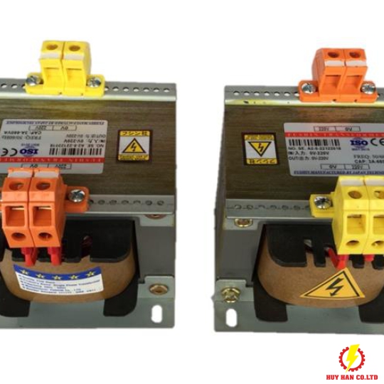 Biến áp cách ly 1 pha 220V/220V/110V - 440VA (2A)