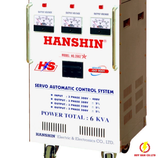 Ổn áp Hanshin 6KVA 3 PHA 