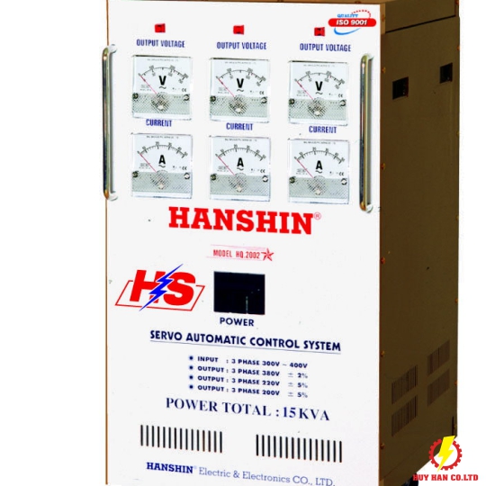 Ổn áp Hanshin 15 KVA 3 PHA