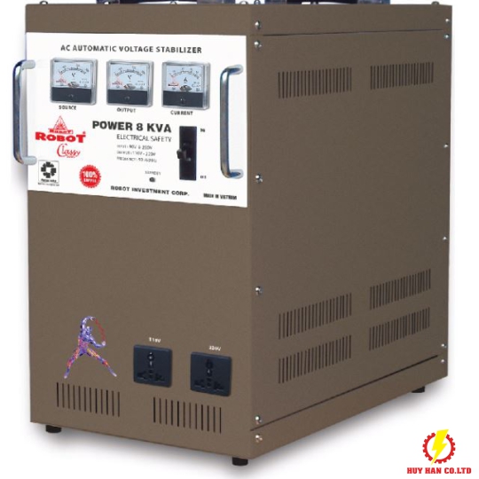 Ổn Áp 8KVA Output:110V-220V cho các loại động cơ ROBOT