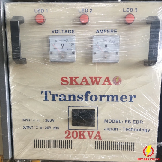 Biến Áp 20KVA Output:200V-220V SKAWA
