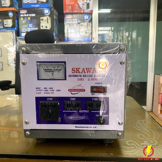 Ổn Áp 2KVA-100V-110V-220V SKAWA