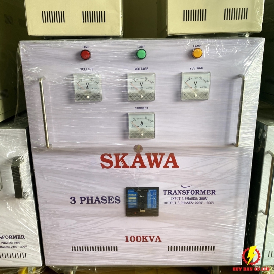 Biến Áp 3Phase 100KVA-200V-220V SKAWA