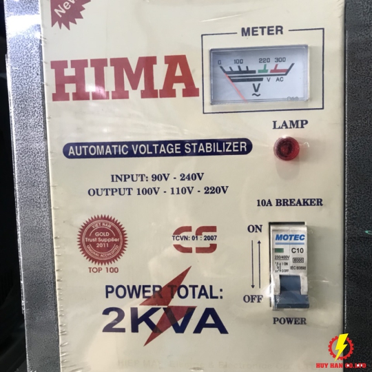 Ổn Áp 2KVA Output:100v-110v-220v HIMA