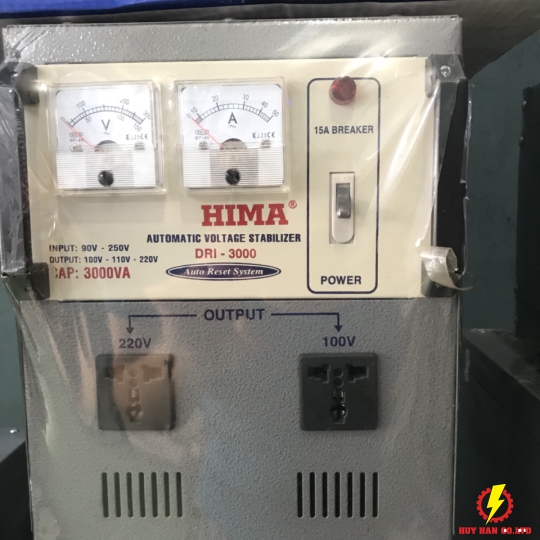 Ổn Áp DRI-3000 Output:100v-110v-220v HIMA