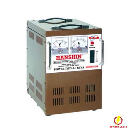 ỔN ÁP HANSHIN 6KVA 1PHA