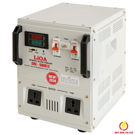 Ổn áp LiOA 1 pha 5kVA DRI-5000II