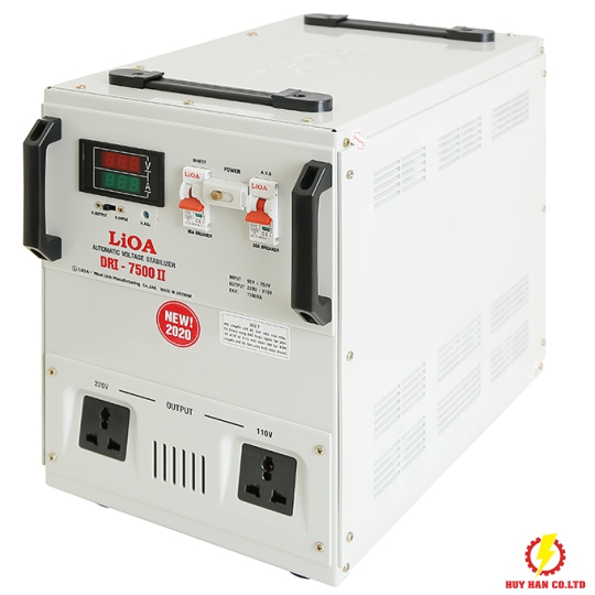 Ổn áp LiOA 1 pha 7.5kVA LiOA DRI-7500II