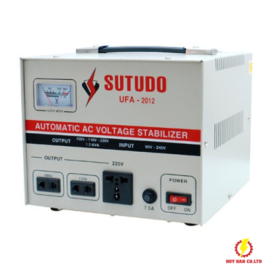 Ổn áp SUTUDO 1.5KVA 1 pha