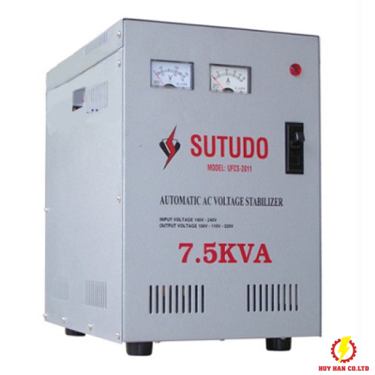 Ổn áp SUTUDO 1 pha 7.5KVA