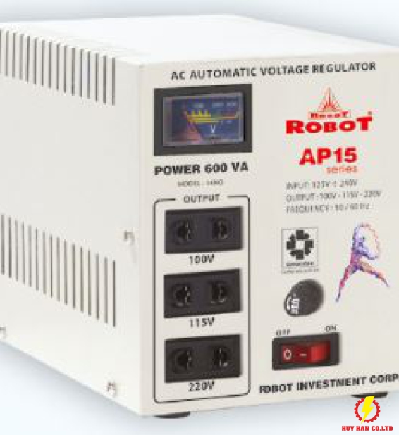Ổn Áp Rờ Le 600VA-100V-120V-220V ROBOT