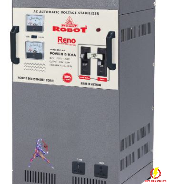 Ổn Áp 8KVA Output:110V-220V ROBOT