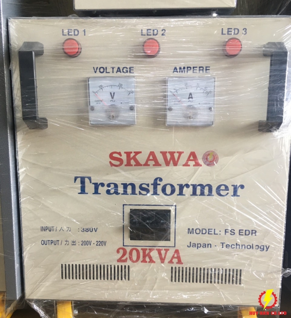 Biến Áp 20KVA Output:200V-220V SKAWA