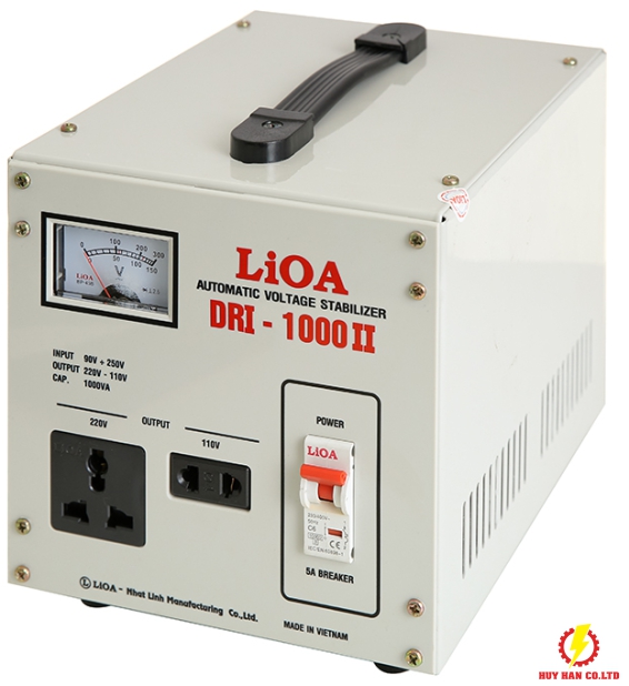 Ổn áp LiOA 1 pha 1kVA DRI-1000II