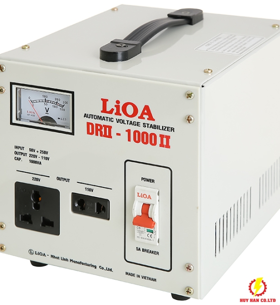 Ổn áp LiOA 1 pha 1kVA DRII-1000II